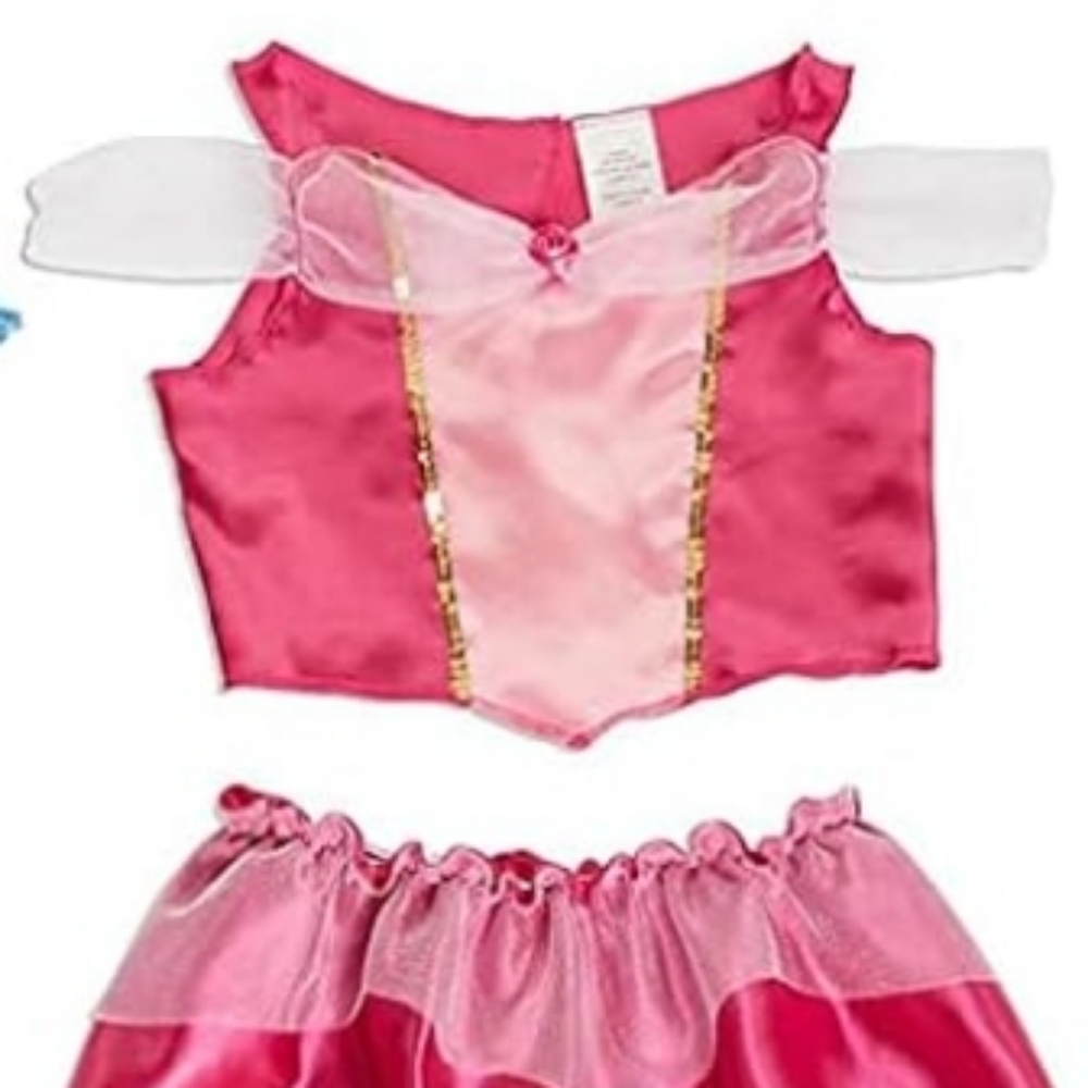 DISNEY Princess Sleeping Beauty 2pc Dress Up a Aurora Girl Costume Halloween NWT - Picture 2 of 11